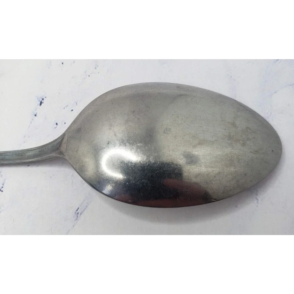 Orleans Silver Stainless ORL50 3 Piece Tablespoons Floral Scrolls Glossy